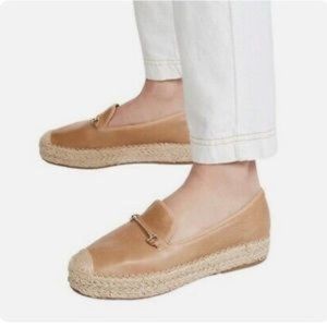 Steven By Steve Madden "Ellaine" Leather Espadrille Horsebit size 8M